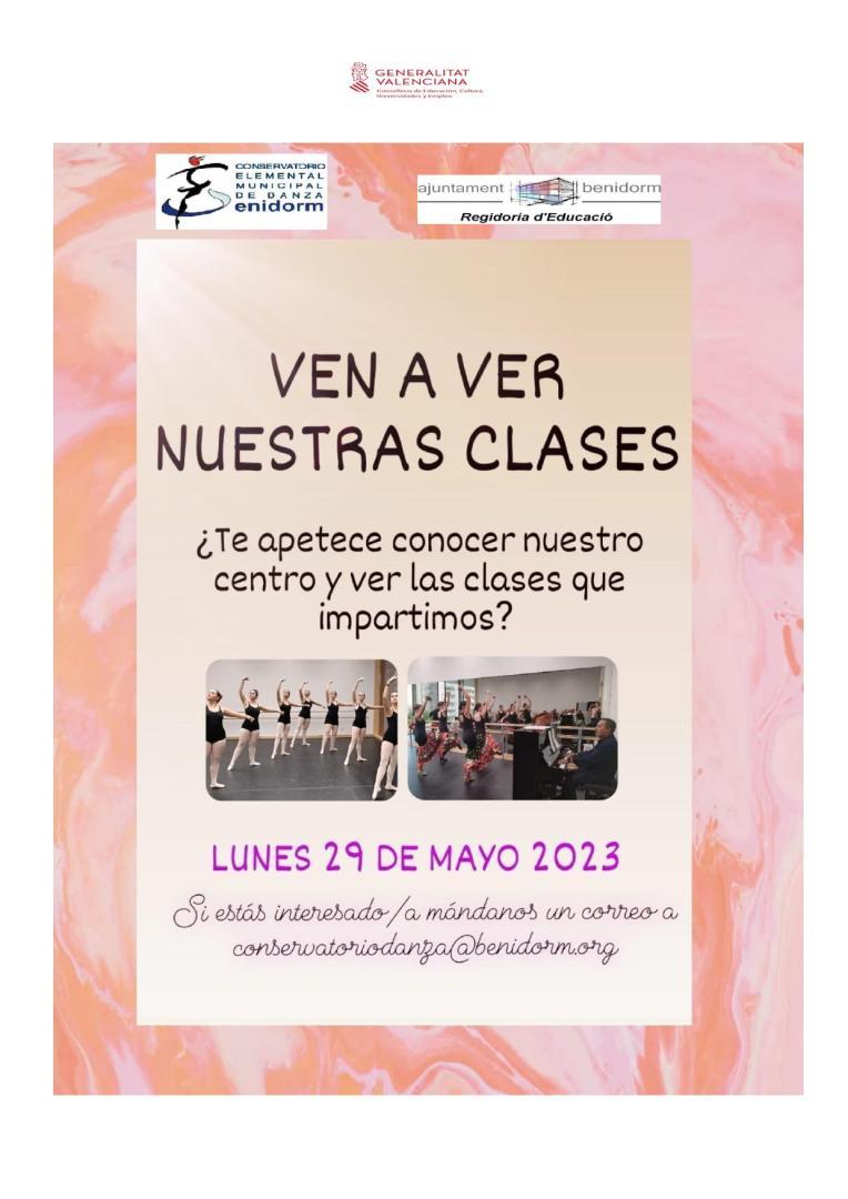 JORNADAS DE PUERTAS ABIERTAS DÇIA 29 DE MAYO